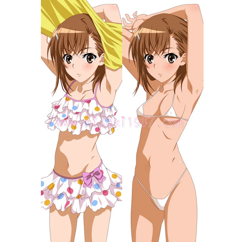 A Certain Scientific Railgun Dakimakura Misaka Mikoto Body Pillow Case 16 - Click Image to Close