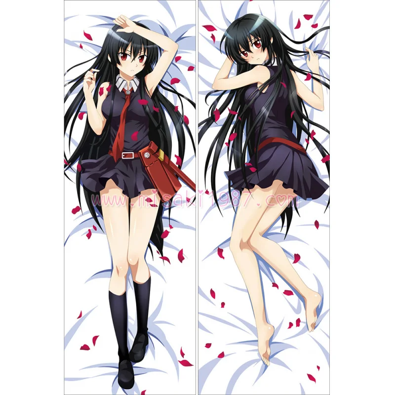 Akame ga Kill Dakimakura Akame Body Pillow Case 02 - Click Image to Close