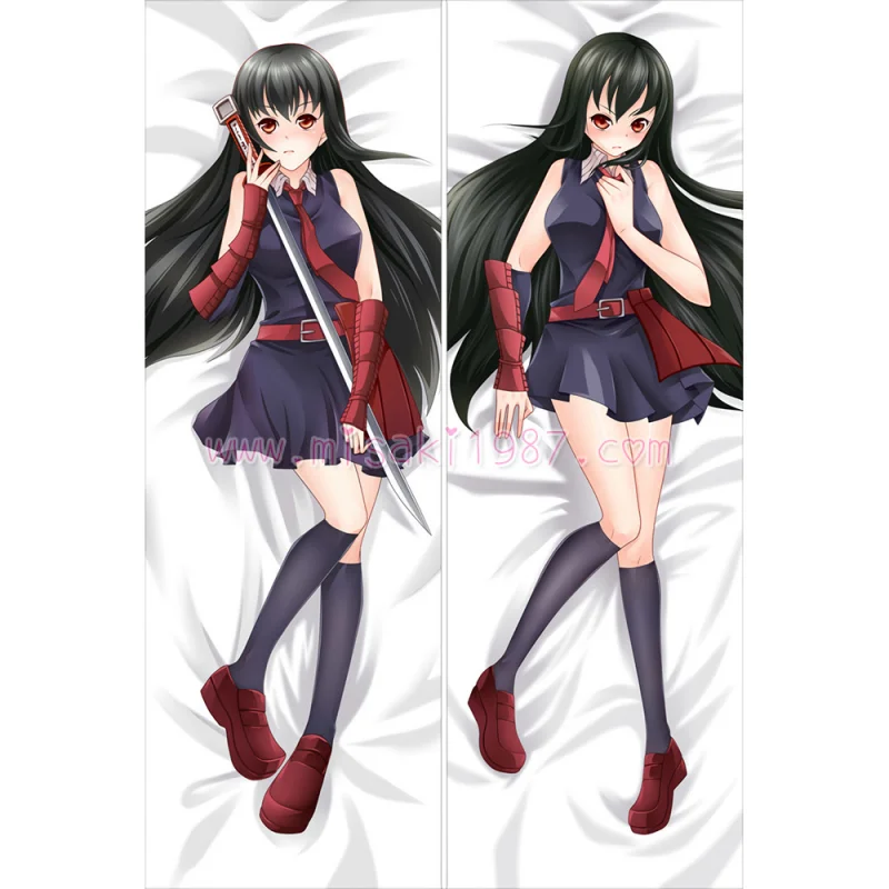 Akame ga Kill Dakimakura Akame Body Pillow Case 03 - Click Image to Close