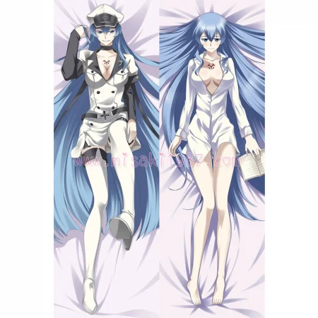 Akame ga Kill Dakimakura Esdeath Body Pillow Case 04