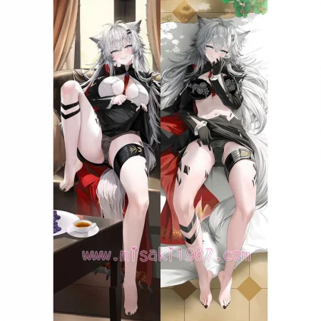 Arknights Dakimakura Lappland Body Pillow Case 04