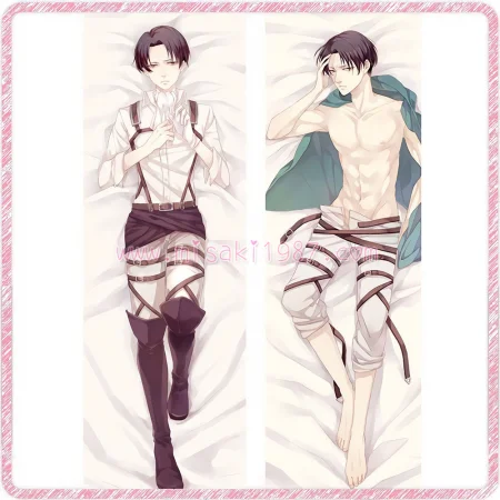 Attack on Titan Dakimakura Levi Body Pillow Case 12