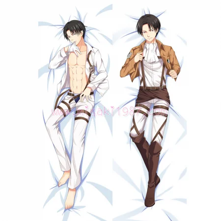 Attack on Titan Dakimakura Levi Body Pillow Case 05