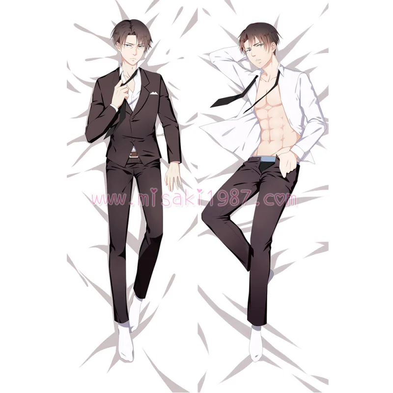 Attack on Titan Dakimakura Levi Body Pillow Case 03 - Click Image to Close