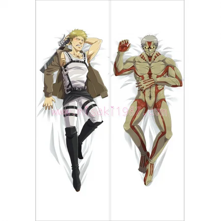 Attack on Titan Dakimakura Reiner Braun Body Pillow Case 02