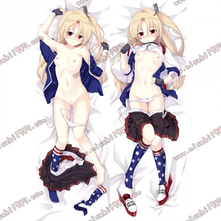 Azur Lane Dakimakura Cleveland Body Pillow Case