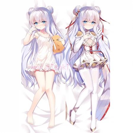 Azur Lane Dakimakura Le Malin Body Pillow Case 07