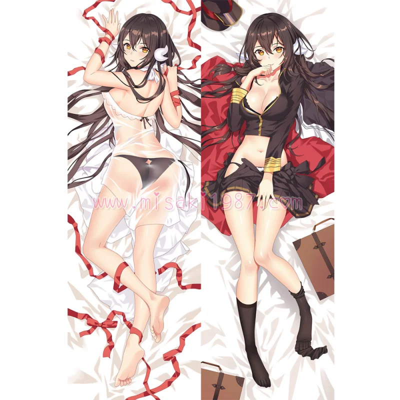 Azur Lane Dakimakura Mikasa Body Pillow Case - Click Image to Close