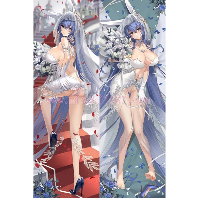 Azur Lane Dakimakura New Jersey Body Pillow Case 06 - Click Image to Close