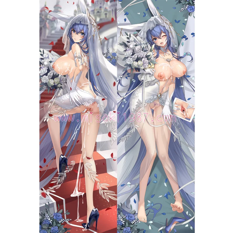 Azur Lane Dakimakura New Jersey Body Pillow Case 08 - Click Image to Close