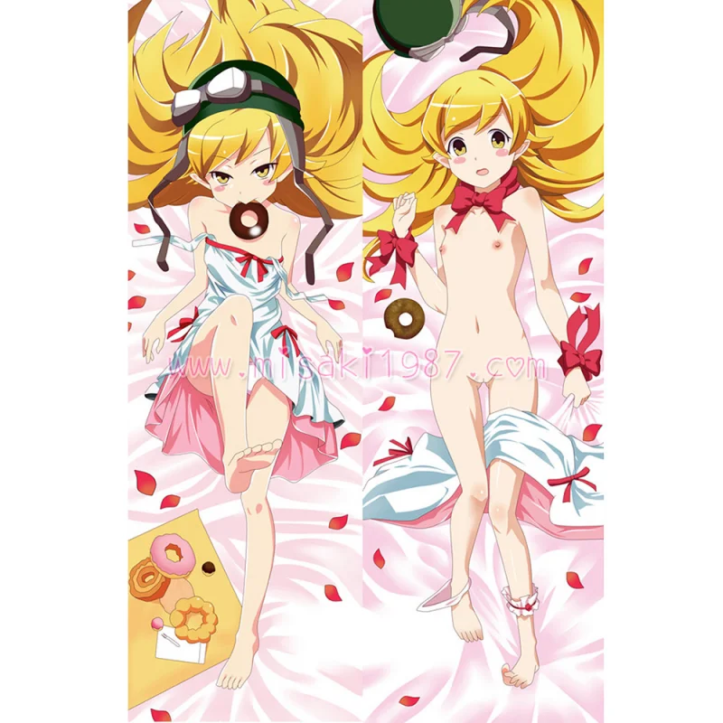 Bakemonogatari Dakimakura Shinobu Oshino Body Pillow Case 04 - Click Image to Close