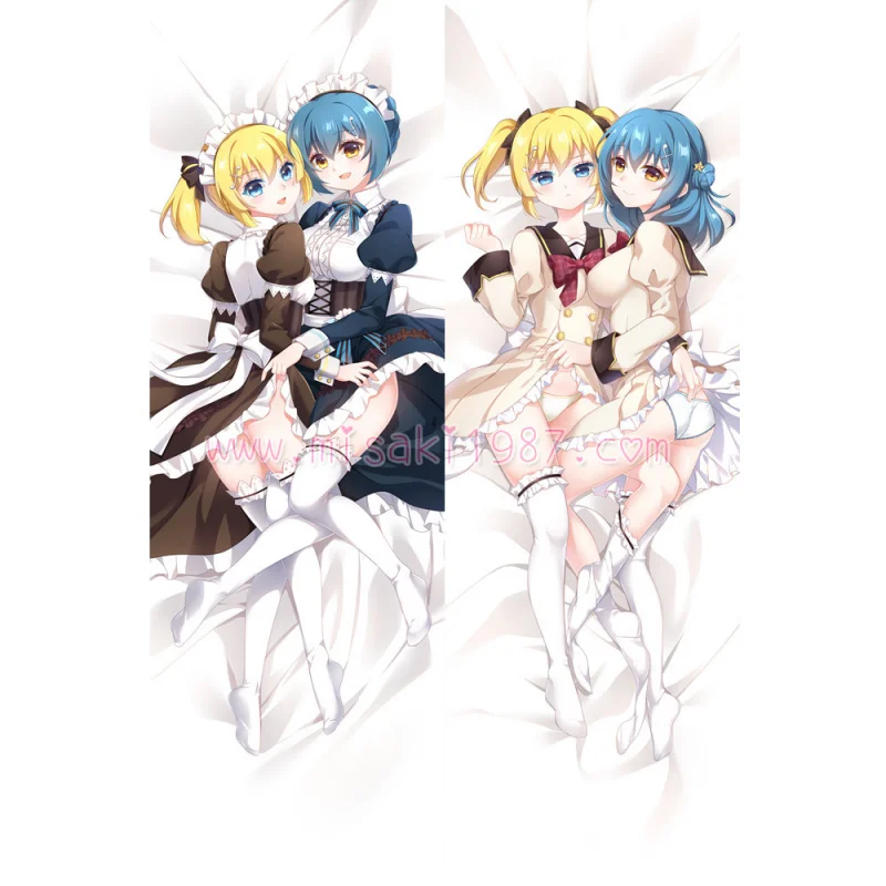 Battle Girl High School Dakimakura Kanon Kougami Shiho Kunieda Body Pillow Case - Click Image to Close