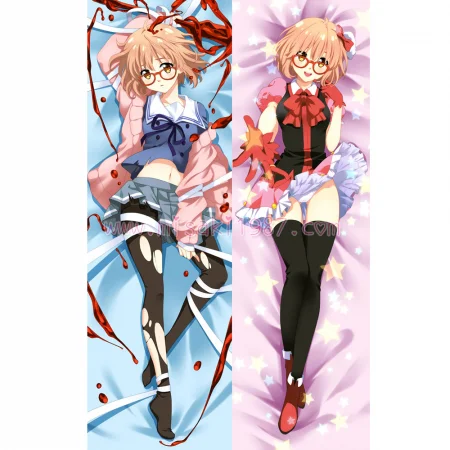 Beyond the Boundary Dakimakura Mirai Kuriyama Body Pillow Case