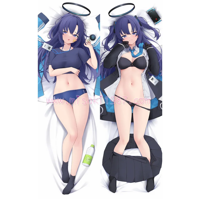 Blue Archive Dakimakura Hayase Yuuka Body Pillow Case 03 - Click Image to Close