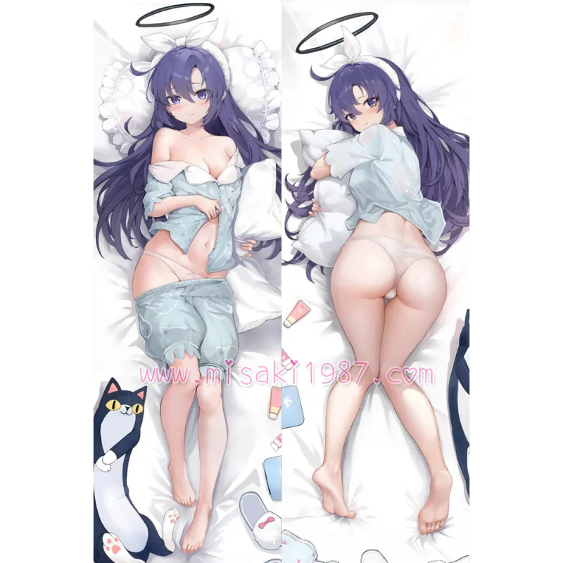 Blue Archive Dakimakura Hayase Yuuka Body Pillow Case 14 - Click Image to Close