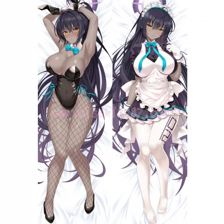 Blue Archive Dakimakura Kakudate Karin Body Pillow Case 08