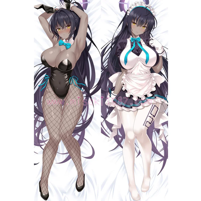 Blue Archive Dakimakura Kakudate Karin Body Pillow Case 08 - Click Image to Close