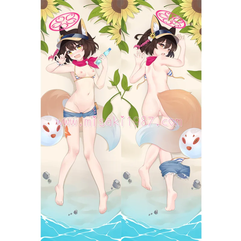 Blue Archive Dakimakura Kuda Izuna Body Pillow Case 02 - Click Image to Close