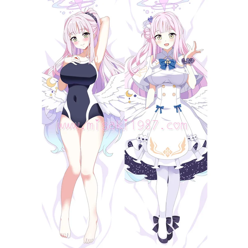 Blue Archive Dakimakura Misono Mika Body Pillow Case - Click Image to Close