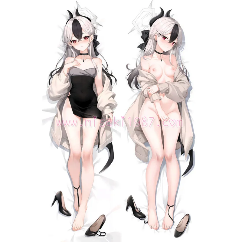 Blue Archive Dakimakura Onikata Kayoko Body Pillow Case 02 - Click Image to Close