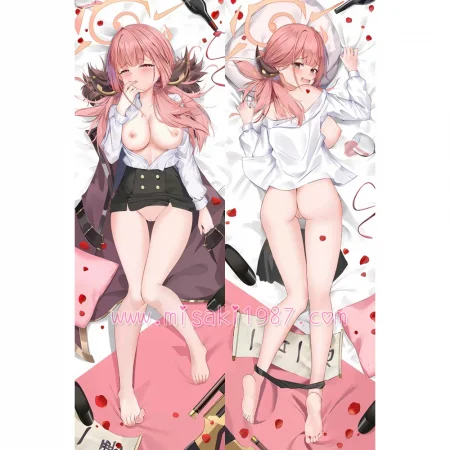 Blue Archive Dakimakura Rikuhachima Aru Body Pillow Case 06