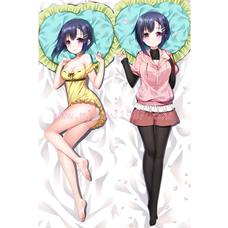 Bokutachi no Remake Dakimakura Shino Aki Body Pillow Case - Click Image to Close