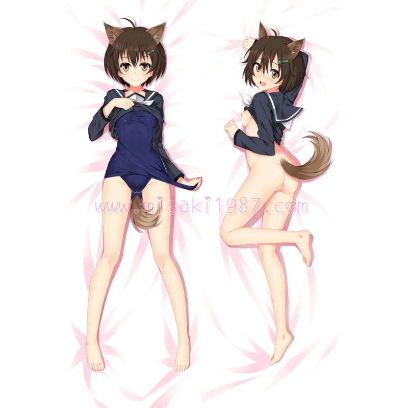 Brave Witches Dakimakura Hikari Karibuchi Body Pillow Case 02 - Click Image to Close