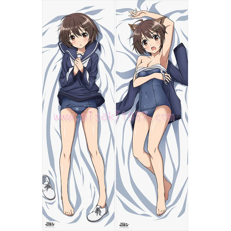 Brave Witches Dakimakura Hikari Karibuchi Body Pillow Case 03 - Click Image to Close
