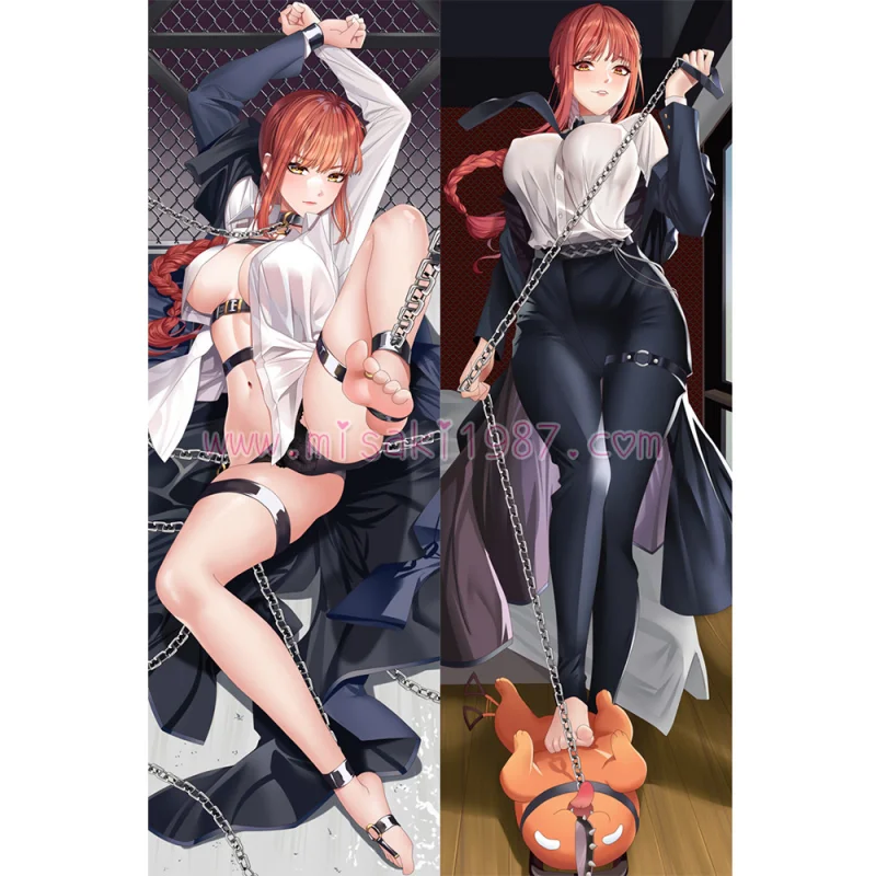 Chainsaw Man Dakimakura Makima Body Pillow Case 11 - Click Image to Close