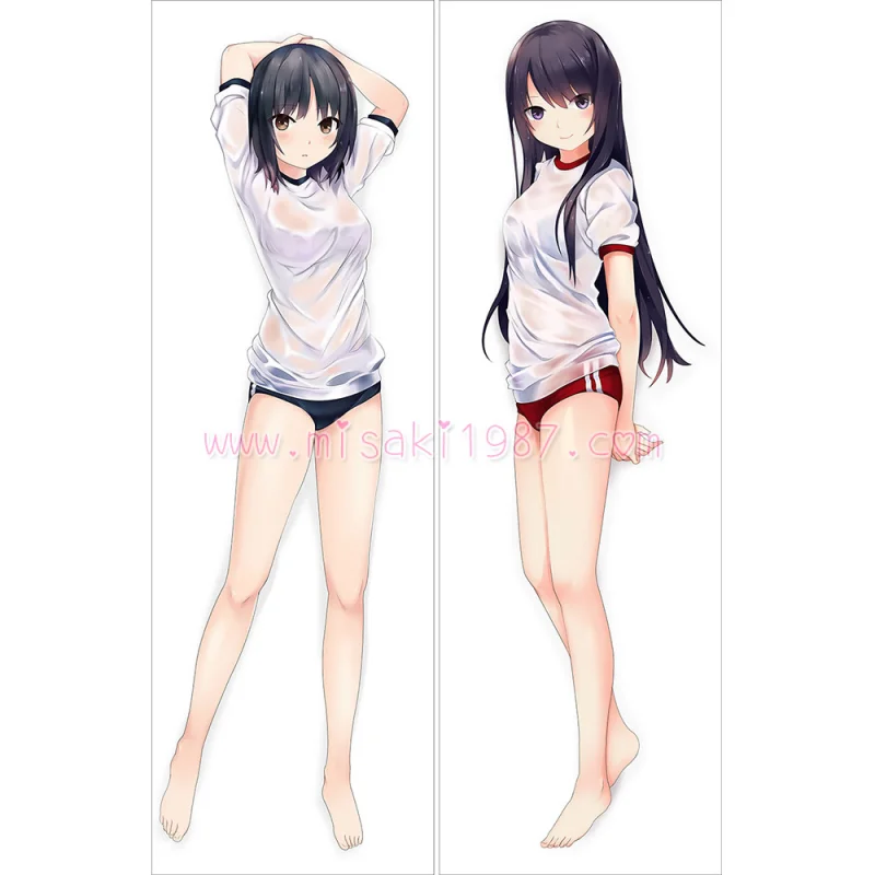 Coffee Kizoku Dakimakura Rika Shiramine Aoyama Sumika Body Pillow Case 02 - Click Image to Close
