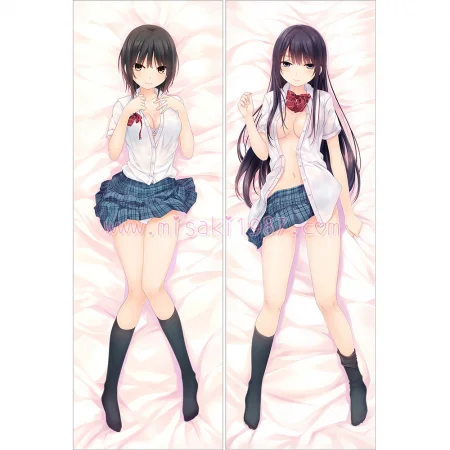 Coffee Kizoku Dakimakura Rika Shiramine Aoyama Sumika Body Pillow Case