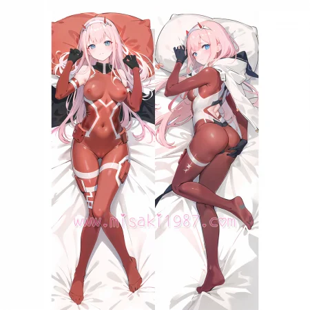 DARLING in the FRANXX Dakimakura Zero Two 02 Body Pillow Case 23