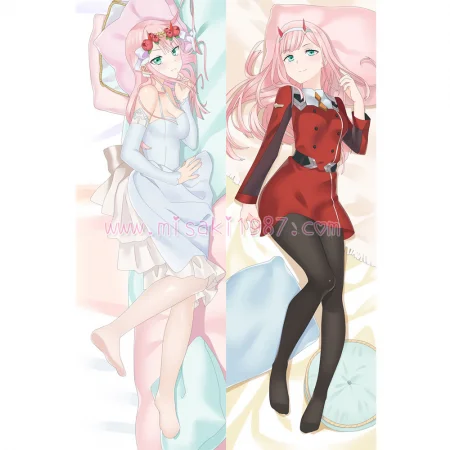 DARLING in the FRANXX Dakimakura Zero Two 02 Body Pillow Case 14