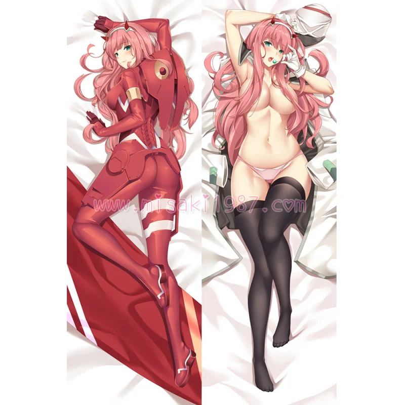 DARLING in the FRANXX Dakimakura Zero Two 02 Body Pillow Case 16 - Click Image to Close