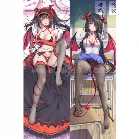 Date a Live Dakimakura Kurumi Tokisaki Body Pillow Case 82