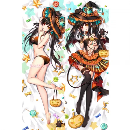 Date a Live Dakimakura Kurumi Tokisaki Body Pillow Case 87
