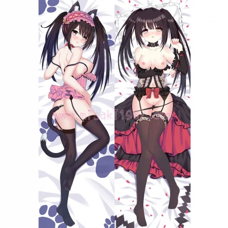 Date a Live Dakimakura Kurumi Tokisaki Body Pillow Case 91
