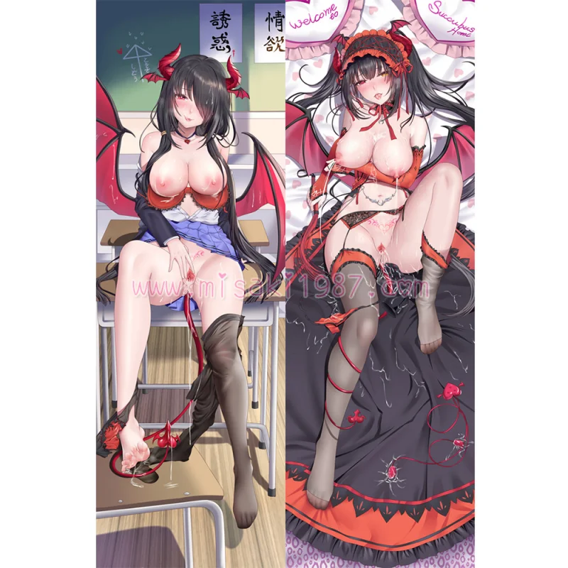 Date a Live Dakimakura Kurumi Tokisaki Body Pillow Case 72 - Click Image to Close