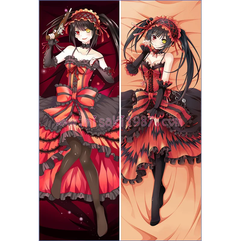 Date a Live Dakimakura Kurumi Tokisaki Body Pillow Case 51 - Click Image to Close