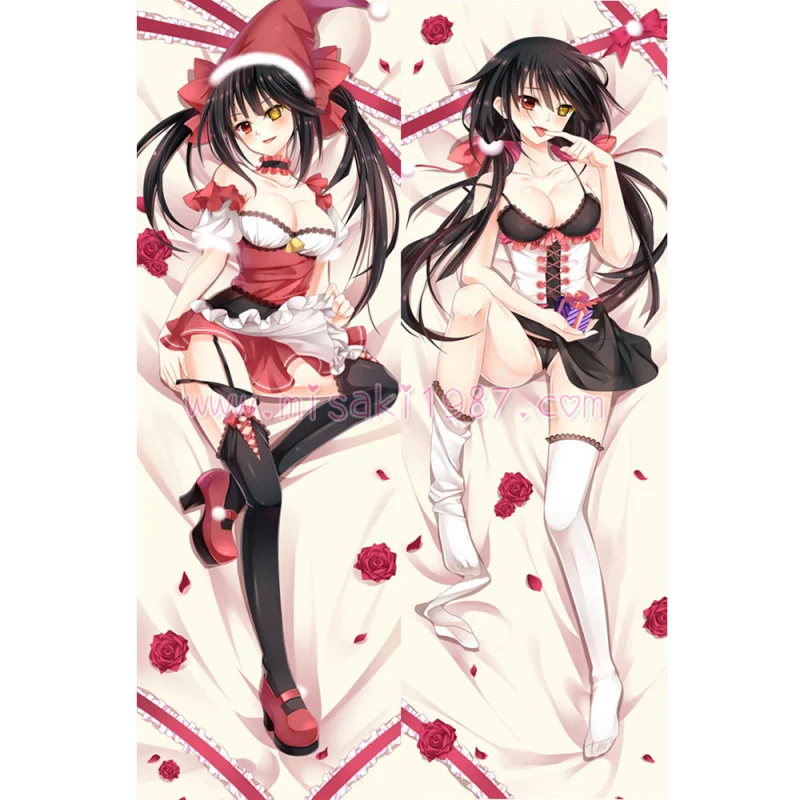 Date a Live Dakimakura Kurumi Tokisaki Body Pillow Case 57 - Click Image to Close