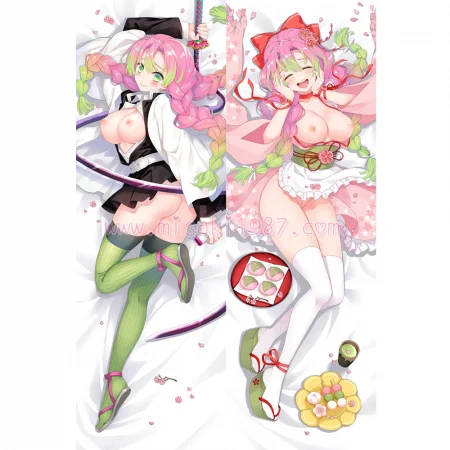 Demon Slayer Dakimakura Kanroji Mitsuri Body Pillow Case 05