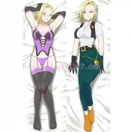 Dragon Ball Dakimakura Android 18 Body Pillow Case