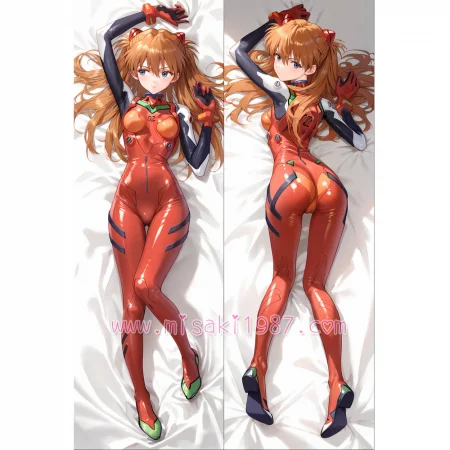 Anime Dakimakura Asuka Langley Soryu Body Pillow Case 08