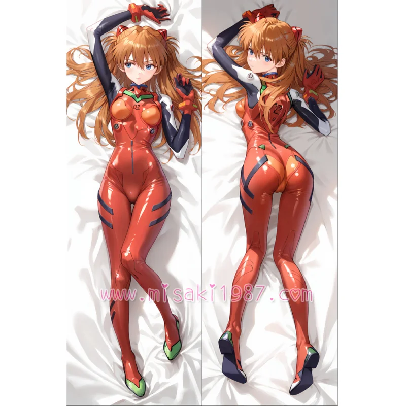 Anime Dakimakura Asuka Langley Soryu Body Pillow Case 08 - Click Image to Close