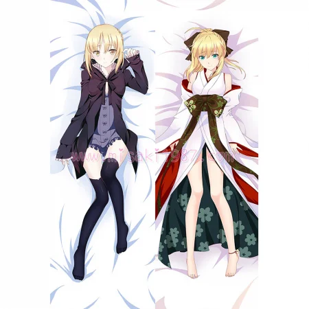 Fate/Grand Order Dakimakura Artoria Pendragon Saber Body Pillow Case 18