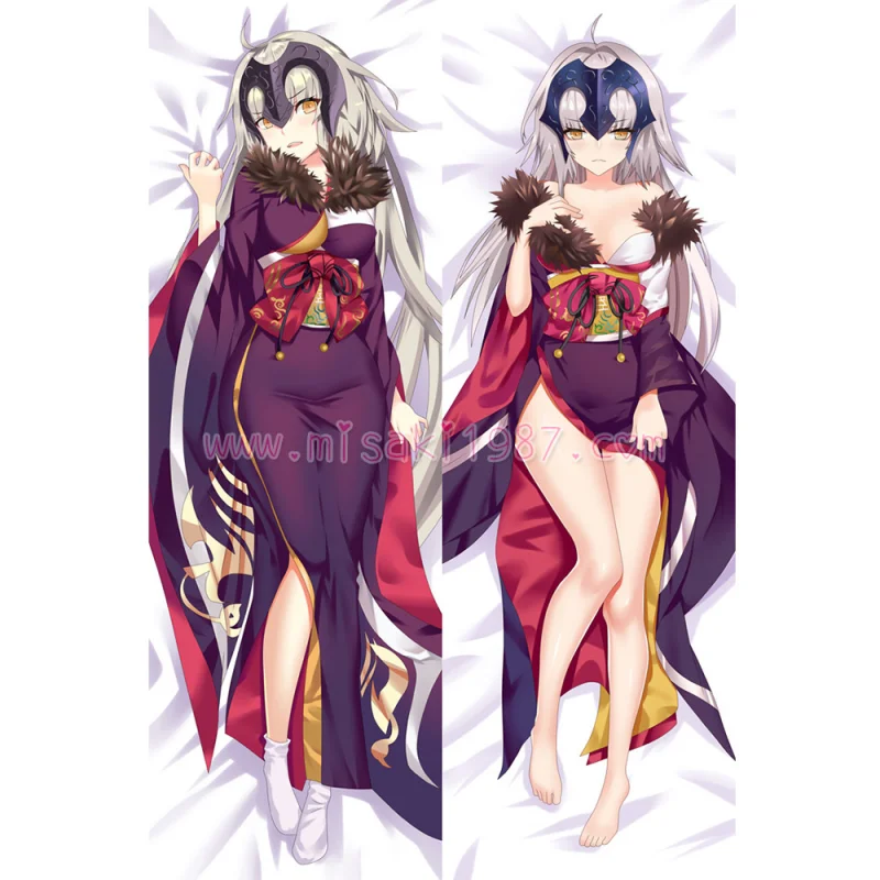 Fate/Grand Order Dakimakura Jeanne d'Arc Alter Body Pillow Case 15 - Click Image to Close