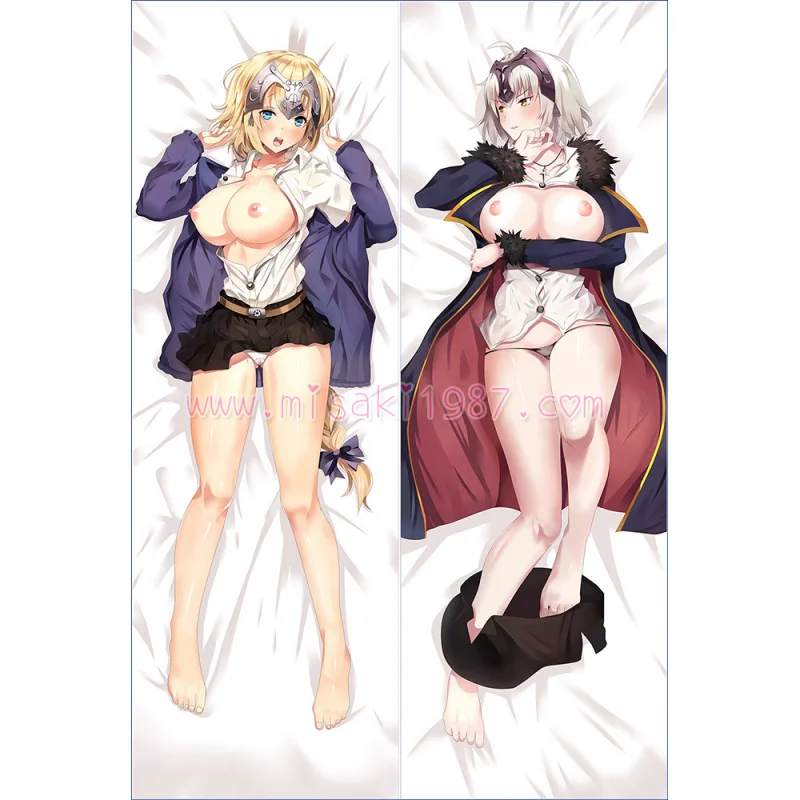 Fate/Grand Order Dakimakura Jeanne d'Arc Body Pillow Case 25 - Click Image to Close