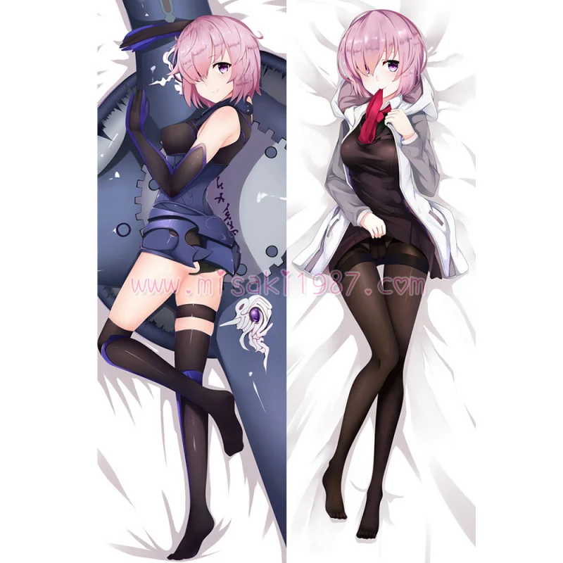 Fate/Grand Order Dakimakura Shielder Mash Kyrielight Body Pillow Case 30 - Click Image to Close