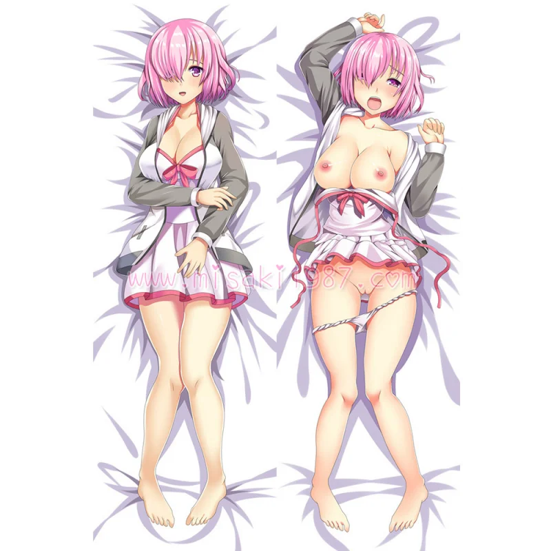 Fate/Grand Order Dakimakura Shielder Mash Kyrielight Body Pillow Case 27 - Click Image to Close
