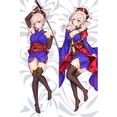 Fate/Grand Order Dakimakura Miyamoto Musashi Body Pillow Case 08